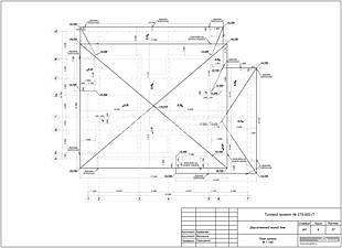 План кровли